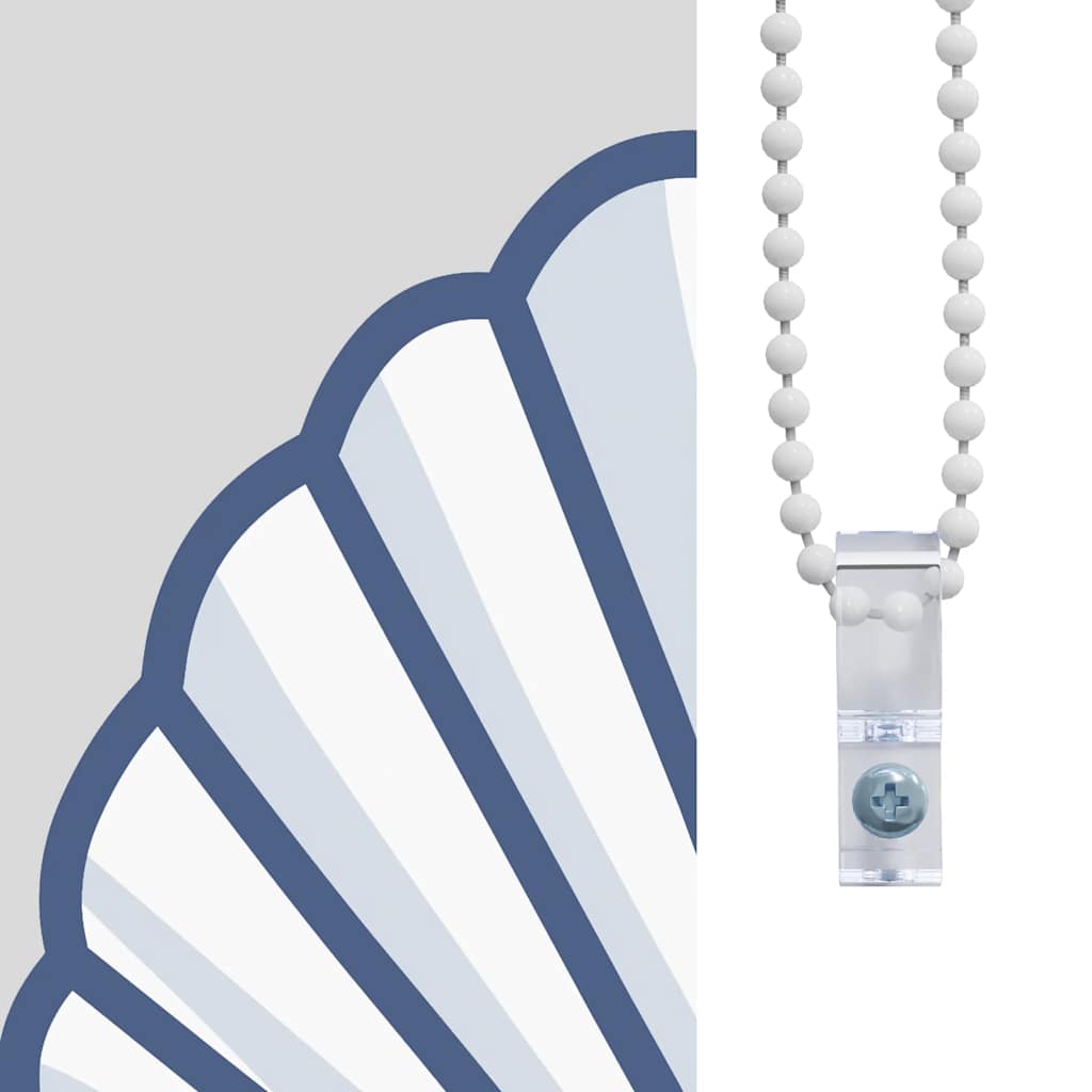 vidaXL Jaluzea cu role de duș cu casetă 120x240cm lățime material 116cm