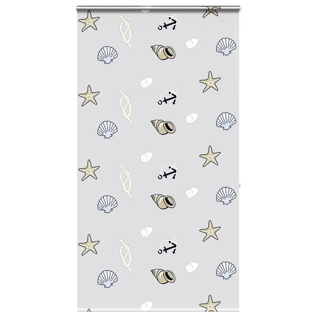 vidaXL Jaluzea cu role de duș cu casetă 130x240cm lățime material 126cm vidaXL Jaluzea cu role de duș cu casetă 130x240cm lățime material 126cm