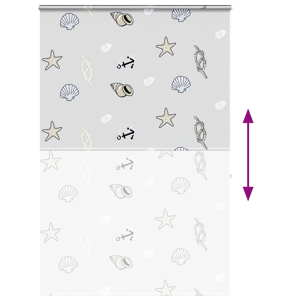 vidaXL Jaluzea cu role de duș cu casetă 150x240cm lățime material 146cm vidaXL Jaluzea cu role de duș cu casetă 150x240cm lățime material 146cm