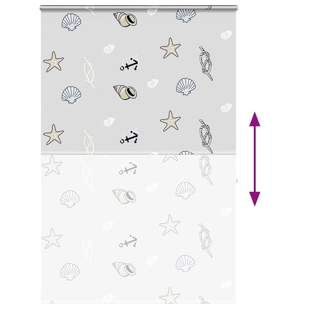 vidaXL Jaluzea cu role de duș cu casetă 160x240cm lățime material 156cm vidaXL Jaluzea cu role de duș cu casetă 160x240cm lățime material 156cm