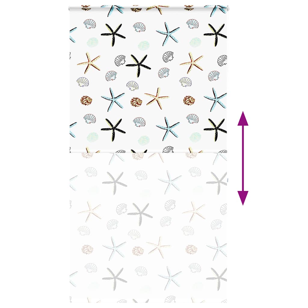 vidaXL Jaluză cu role de duș cu casetă 140x240 cm lățime materială