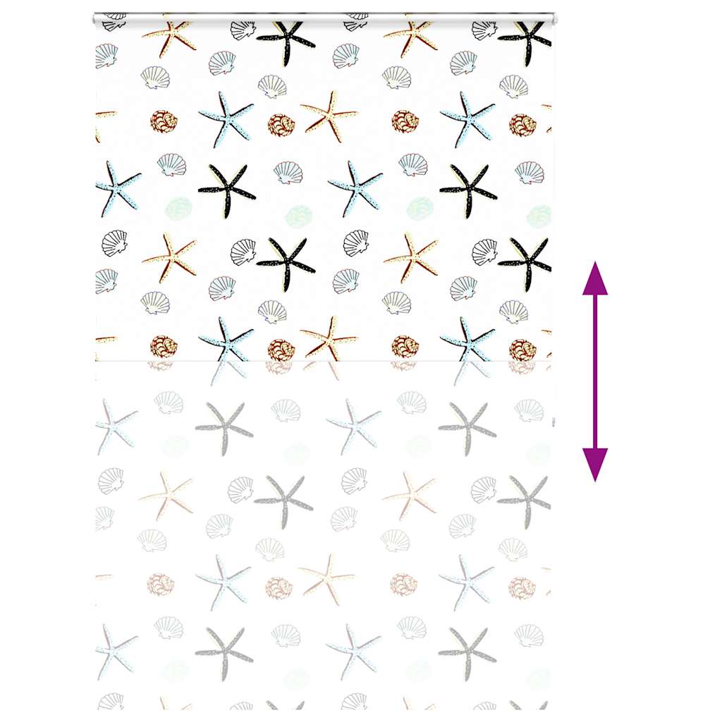 vidaXL Jaluzea cu role de duș cu casetă 150x240cm lățime material 146cm vidaXL Jaluzea cu role de duș cu casetă 150x240cm lățime material 146cm