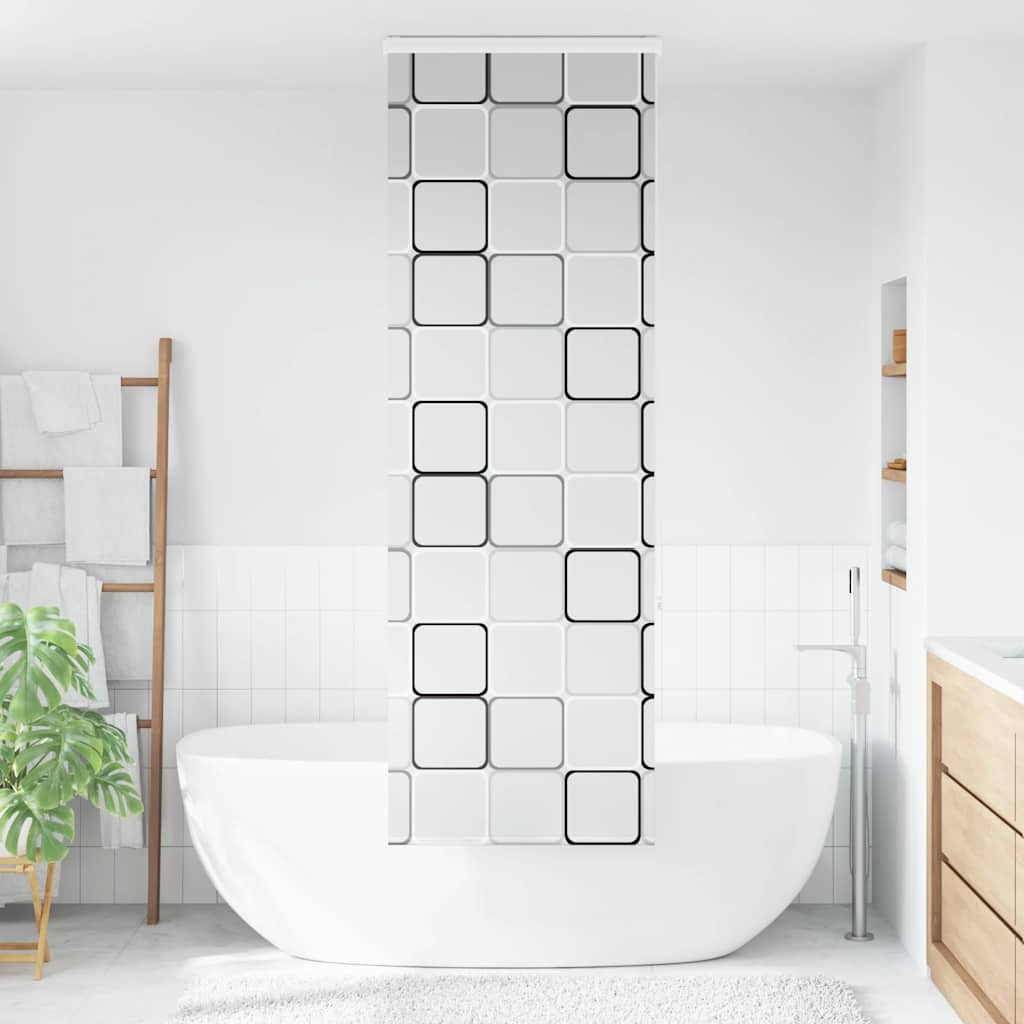 vidaXL Jaluzea cu role de duș cu casetă 80x240 cm lățime material 76 cm vidaXL Jaluzea cu role de duș cu casetă 80x240 cm lățime material 76 cm