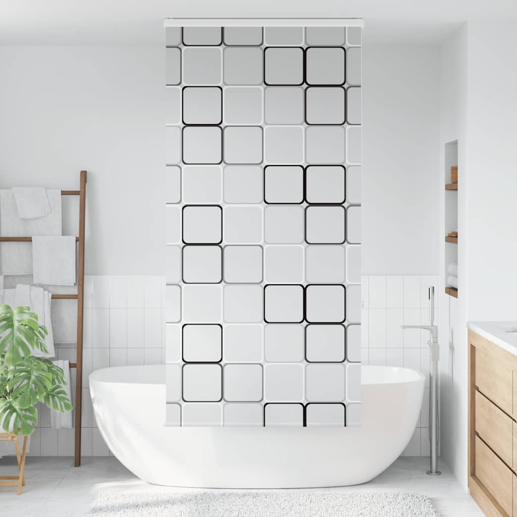 vidaXL Jaluzea cu role de duș cu casetă 90x240 cm lățime material 86 cm