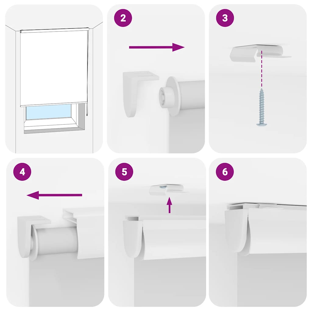 vidaXL Jaluzea cu role de duș cu casetă 130x240cm lățime material 126cm vidaXL Jaluzea cu role de duș cu casetă 130x240cm lățime material 126cm
