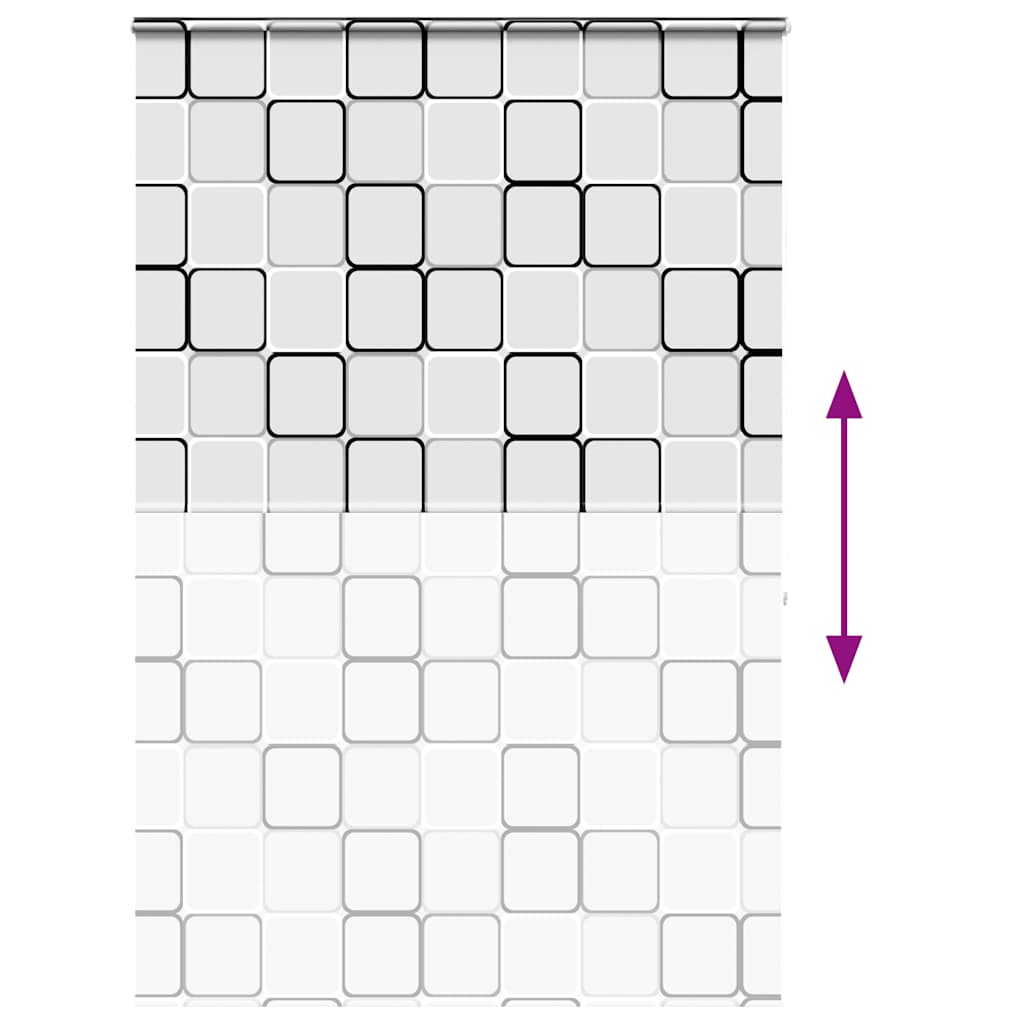 vidaXL Jaluzea cu role de duș cu casetă 150x240cm lățime material 146cm vidaXL Jaluzea cu role de duș cu casetă 150x240cm lățime material 146cm