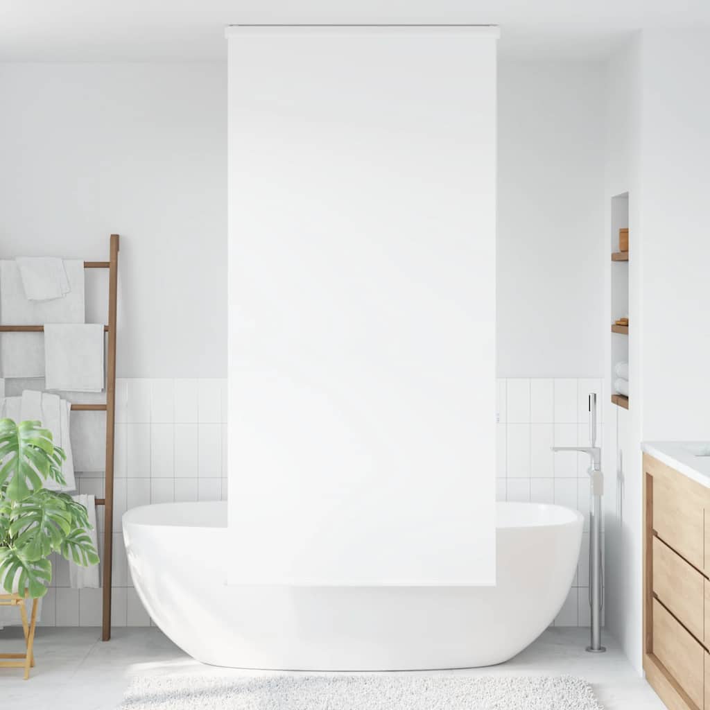 vidaXL Jaluzea cu role de duș cu casetă 100x240 cm lățime material 96cm vidaXL Jaluzea cu role de duș cu casetă 100x240 cm lățime material 96cm