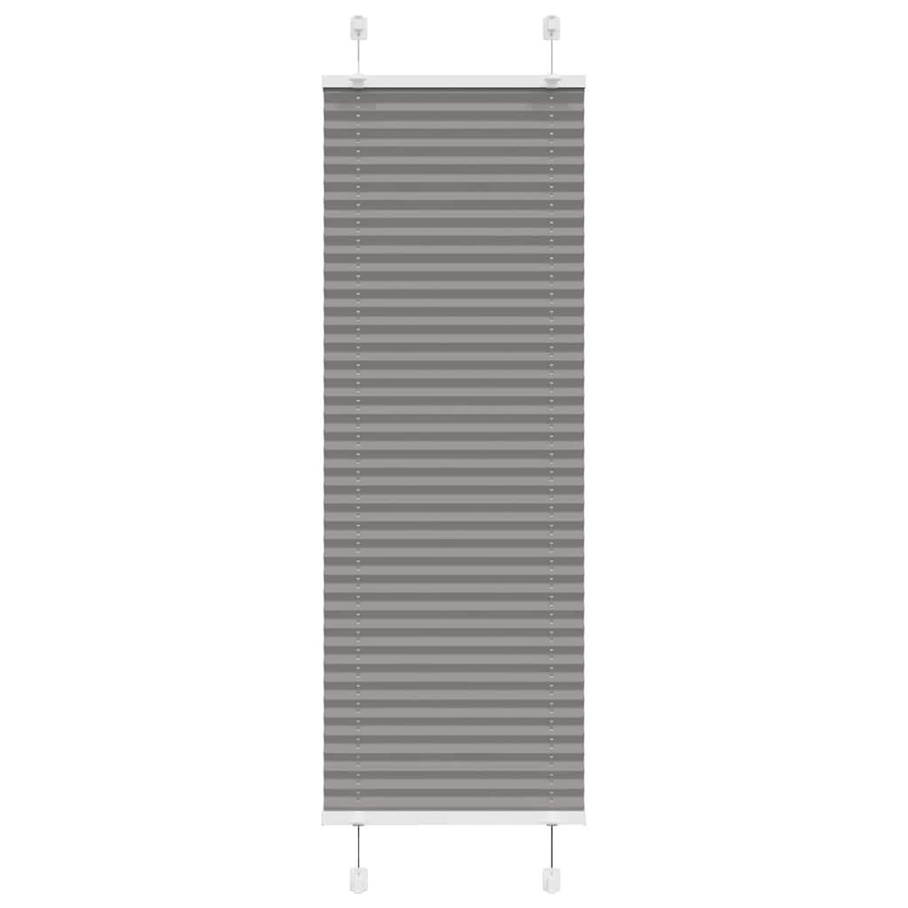vidaXL Jaluzea plisată Antracit 50x100 cm Lățime țesătură 49,4 cm vidaXL Jaluzea plisată Antracit 50x100 cm Lățime țesătură 49,4 cm