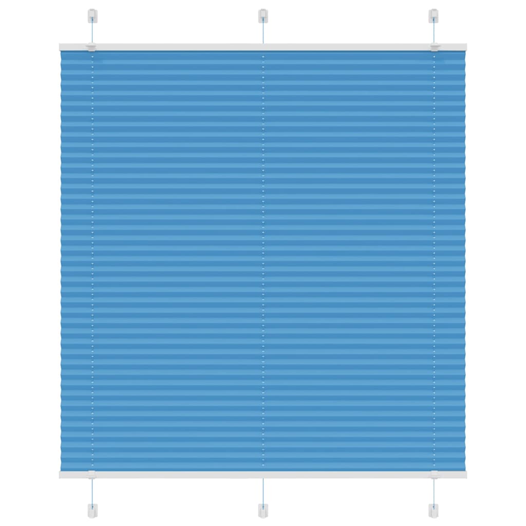 vidaXL Jaluzea plisată Albastru 115x150 cm Lățime țesătură 114,4 cm vidaXL Jaluzea plisată Albastru 115x150 cm Lățime țesătură 114,4 cm