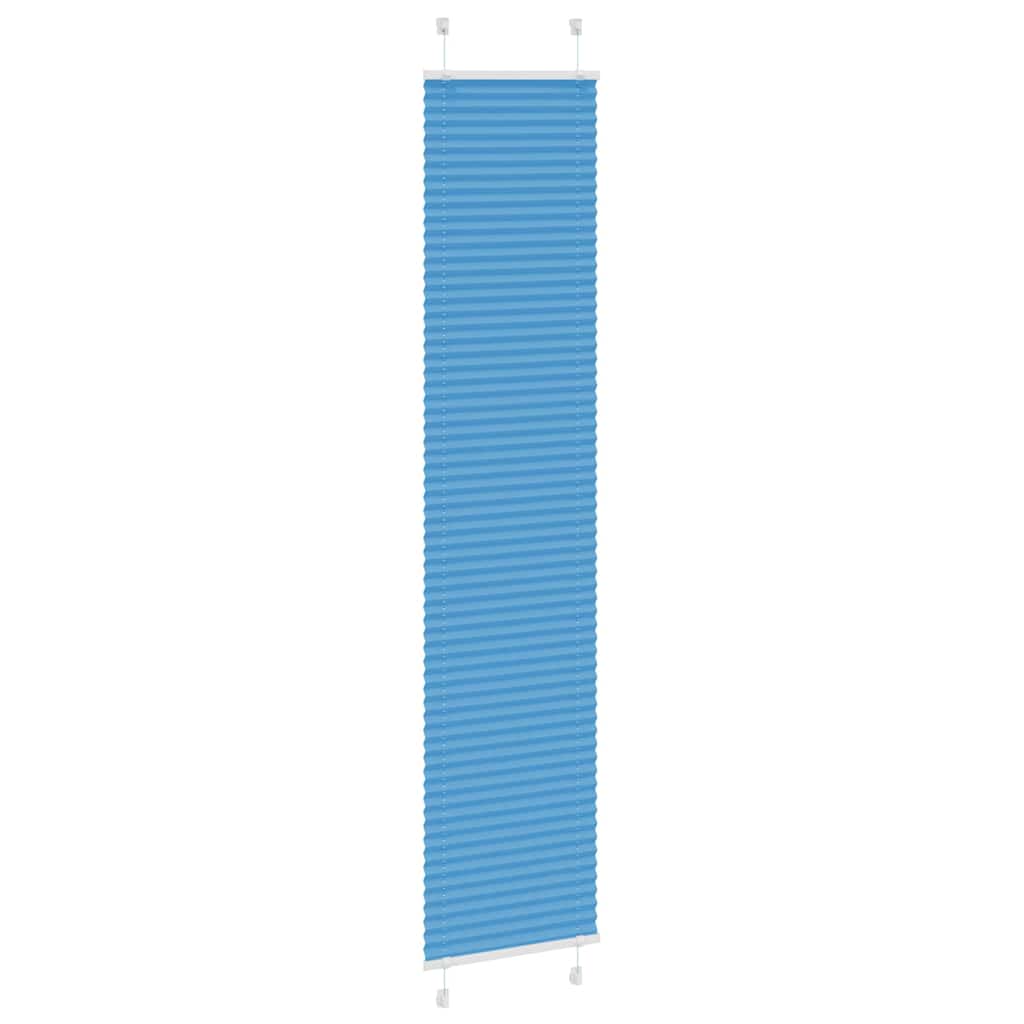 vidaXL Jaluzea plisată Albastru 50x200 cm Lățime țesătură 49,4 cm vidaXL Jaluzea plisată Albastru 50x200 cm Lățime țesătură 49,4 cm