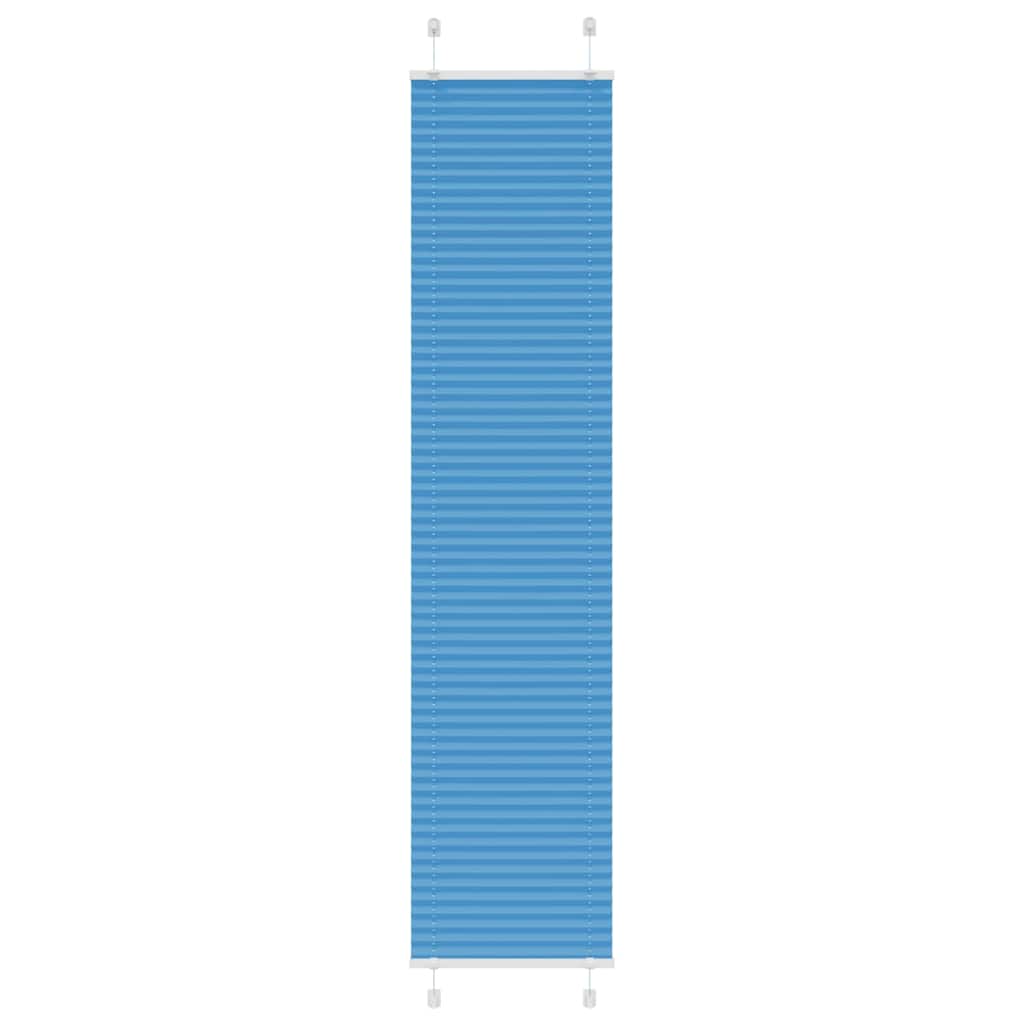 vidaXL Jaluzea plisată Albastru 50x200 cm Lățime țesătură 49,4 cm vidaXL Jaluzea plisată Albastru 50x200 cm Lățime țesătură 49,4 cm