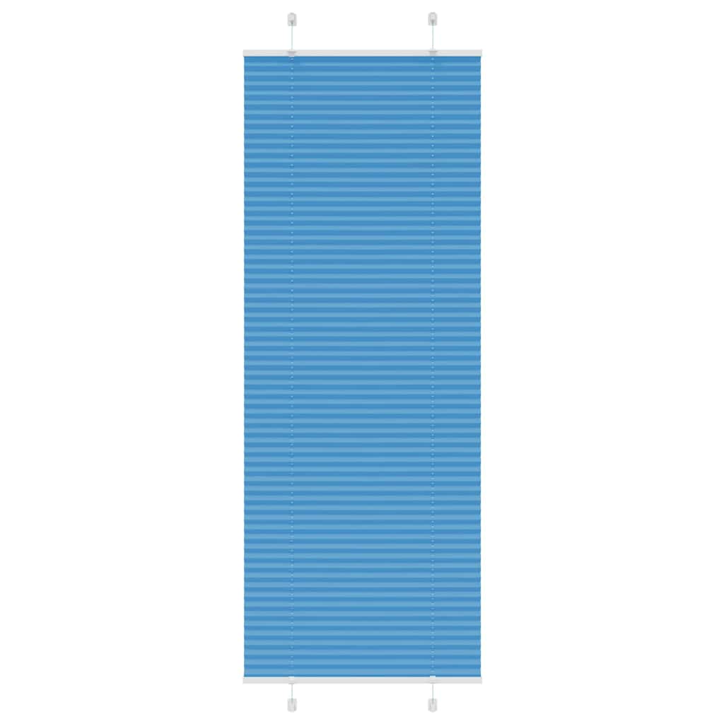 vidaXL Jaluzea plisată Albastru 70x200 cm Lățime țesătură 69,4 cm vidaXL Jaluzea plisată Albastru 70x200 cm Lățime țesătură 69,4 cm