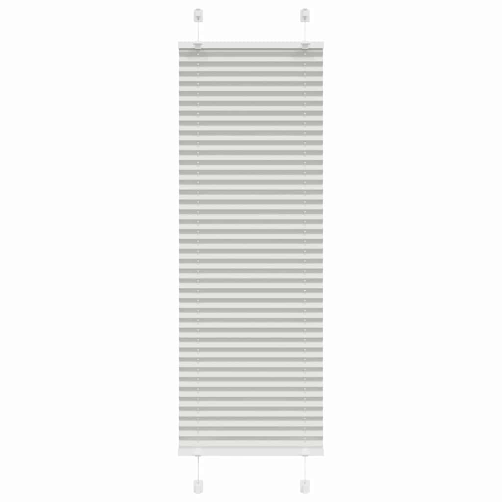vidaXL Jaluzea plisată gri deschis 50x100 cm Lățime țesătură 49,4 cm