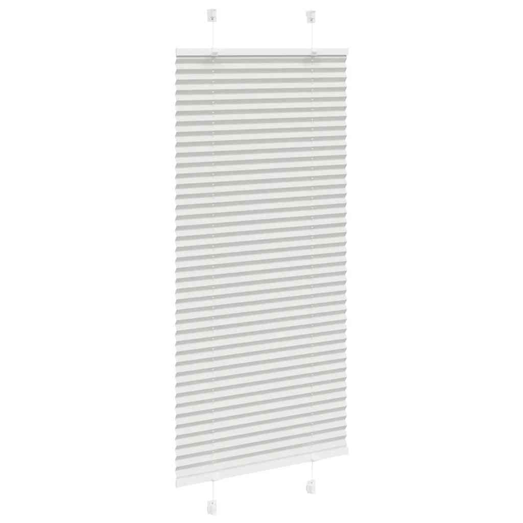 vidaXL Jaluzea plisată gri deschis 55x100 cm Lățime țesătură 54,4 cm vidaXL Jaluzea plisată gri deschis 55x100 cm Lățime țesătură 54,4 cm