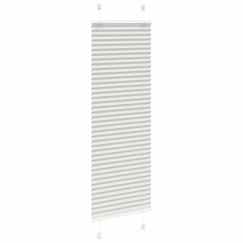 vidaXL Jaluzea plisată gri deschis 40x150 cm Lățime țesătură 39,4 cm