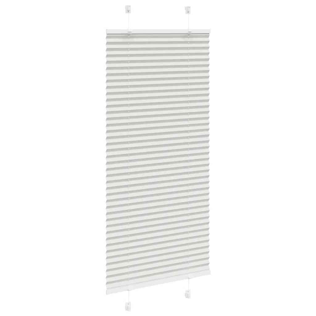 vidaXL Jaluzea plisată gri deschis 65x150 cm Lățime țesătură 64,4 cm
