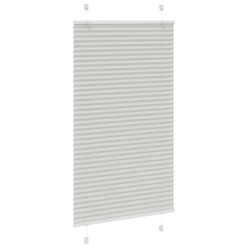 vidaXL Jaluză plisată gri deschis 70x150 cm Lățime țesătură 69,4 cm vidaXL Jaluză plisată gri deschis 70x150 cm Lățime țesătură 69,4 cm