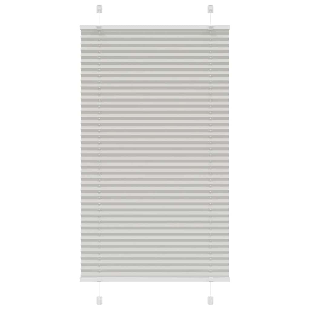 vidaXL Jaluză plisată gri deschis 70x150 cm Lățime țesătură 69,4 cm vidaXL Jaluză plisată gri deschis 70x150 cm Lățime țesătură 69,4 cm