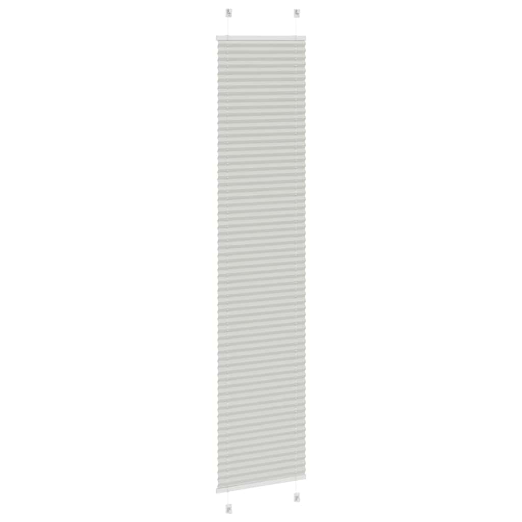 vidaXL Jaluză plisată gri deschis 50x200 cm Lățime țesătură 49,4 cm vidaXL Jaluză plisată gri deschis 50x200 cm Lățime țesătură 49,4 cm