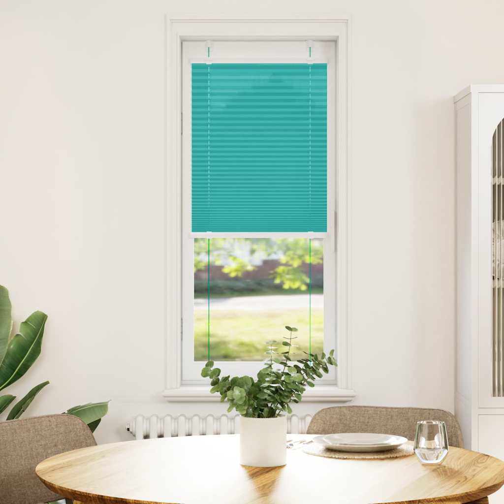 vidaXL Jaluzea plisată verde petrol 50x100 cm Lățime țesătură 49,4 cm vidaXL Jaluzea plisată verde petrol 50x100 cm Lățime țesătură 49,4 cm