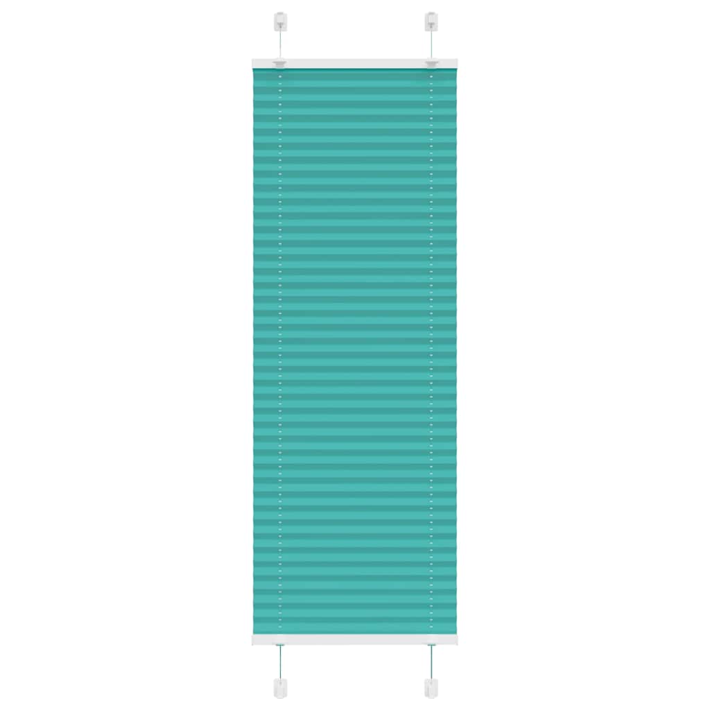 vidaXL Jaluzea plisată verde petrol 50x100 cm Lățime țesătură 49,4 cm vidaXL Jaluzea plisată verde petrol 50x100 cm Lățime țesătură 49,4 cm