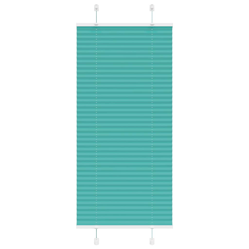 vidaXL Jaluzea plisată verde petrol 60x100 cm Lățime țesătură 59,4 cm vidaXL Jaluzea plisată verde petrol 60x100 cm Lățime țesătură 59,4 cm