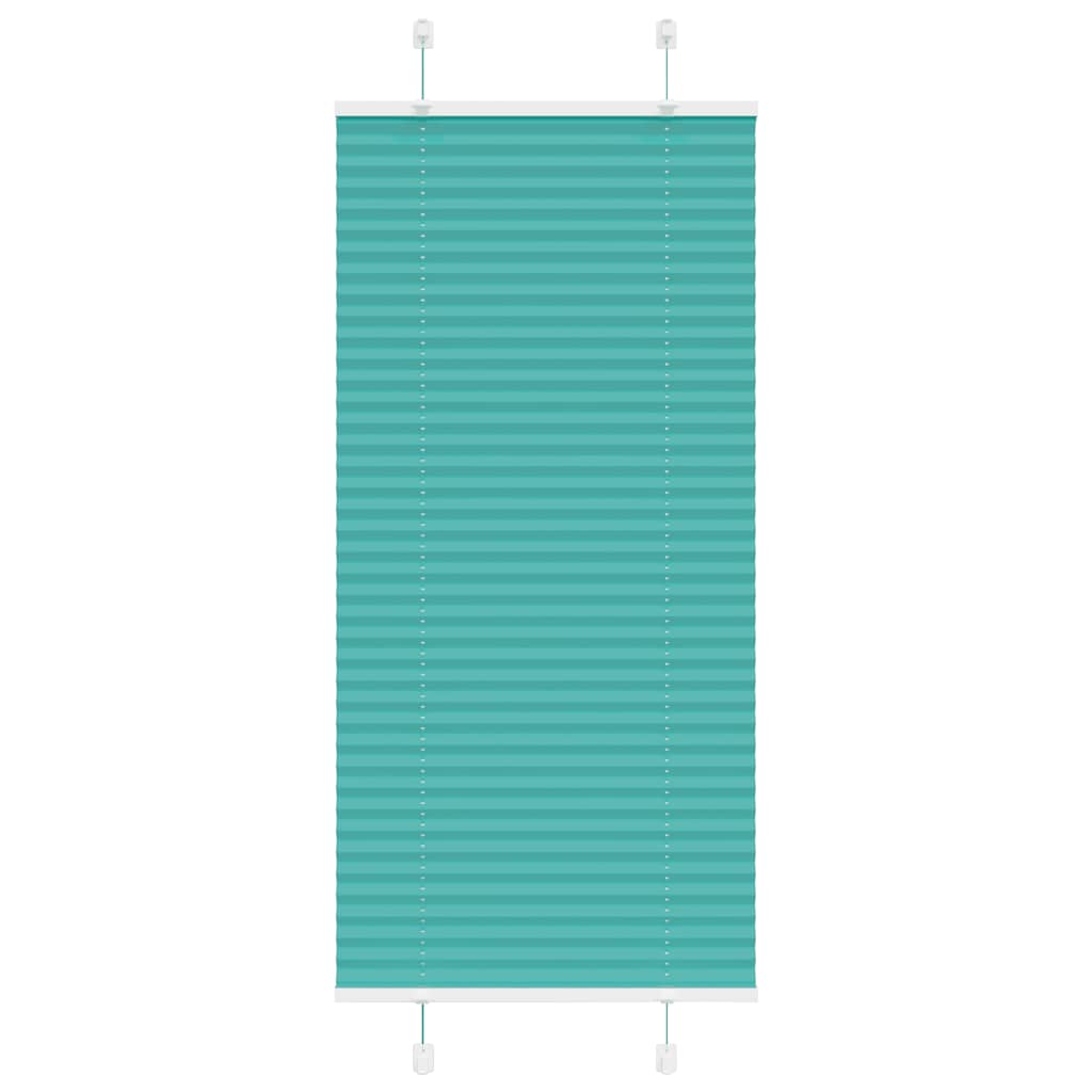 vidaXL Jaluzea plisată verde petrol 60x150 cm Lățime țesătură 59,4 cm vidaXL Jaluzea plisată verde petrol 60x150 cm Lățime țesătură 59,4 cm