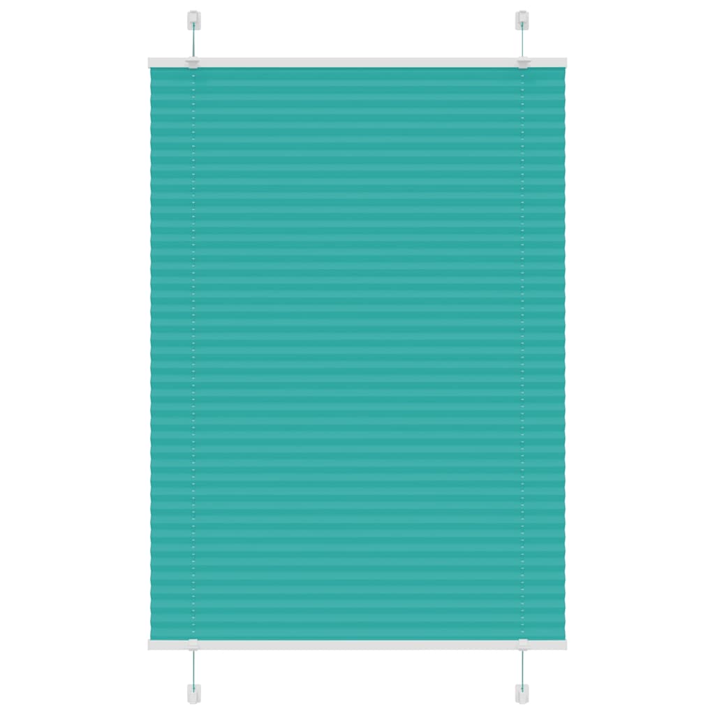 vidaXL Jaluzea plisată verde petrol 85x150 cm Lățime țesătură 84,4 cm vidaXL Jaluzea plisată verde petrol 85x150 cm Lățime țesătură 84,4 cm