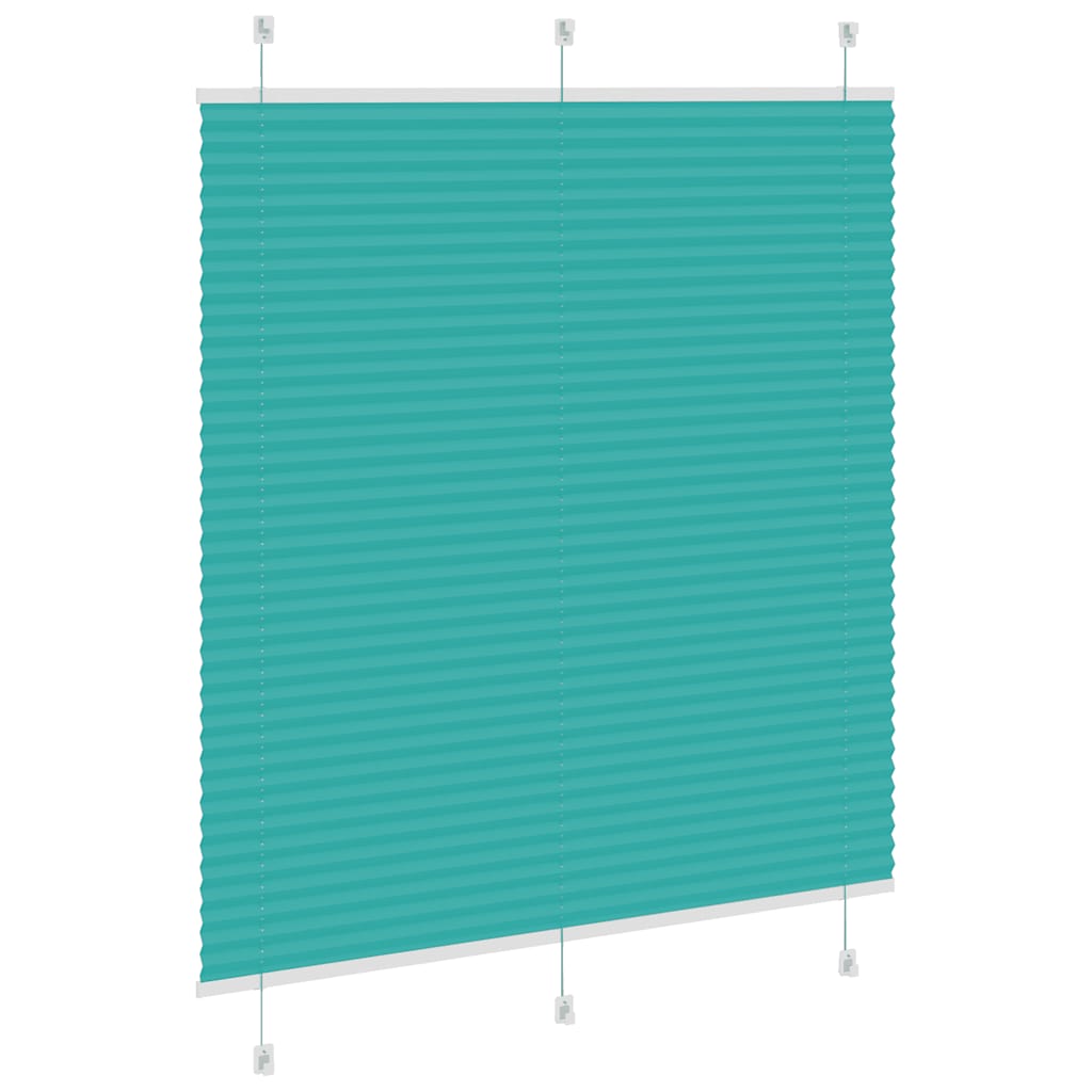 vidaXL Jaluzea plisată verde petrol 120x150 cm Lățime țesătură 119,4 cm vidaXL Jaluzea plisată verde petrol 120x150 cm Lățime țesătură 119,4 cm