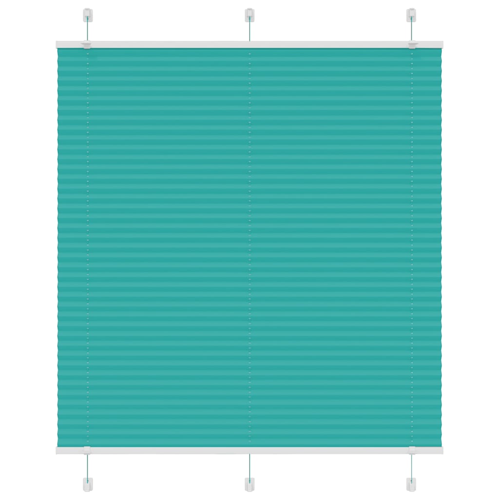 vidaXL Jaluzea plisată verde petrol 120x150 cm Lățime țesătură 119,4 cm vidaXL Jaluzea plisată verde petrol 120x150 cm Lățime țesătură 119,4 cm