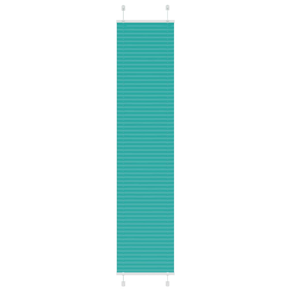 vidaXL Jaluzea plisată verde petrol 50x200 cm Lățime țesătură 49,4 cm vidaXL Jaluzea plisată verde petrol 50x200 cm Lățime țesătură 49,4 cm