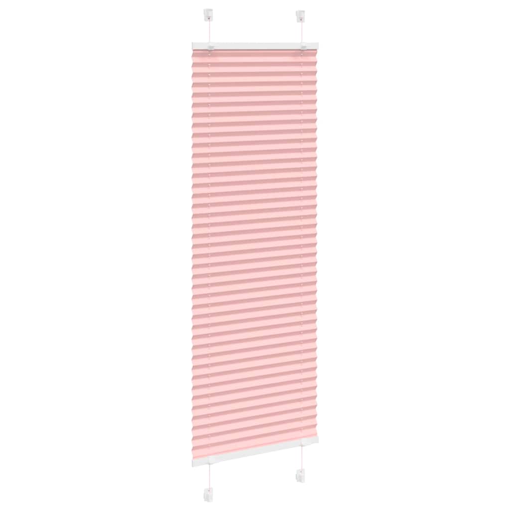 vidaXL Jaluzea plisată roz 50x100 cm Lățime țesătură 49,4cm poliester vidaXL Jaluzea plisată roz 50x100 cm Lățime țesătură 49,4cm poliester