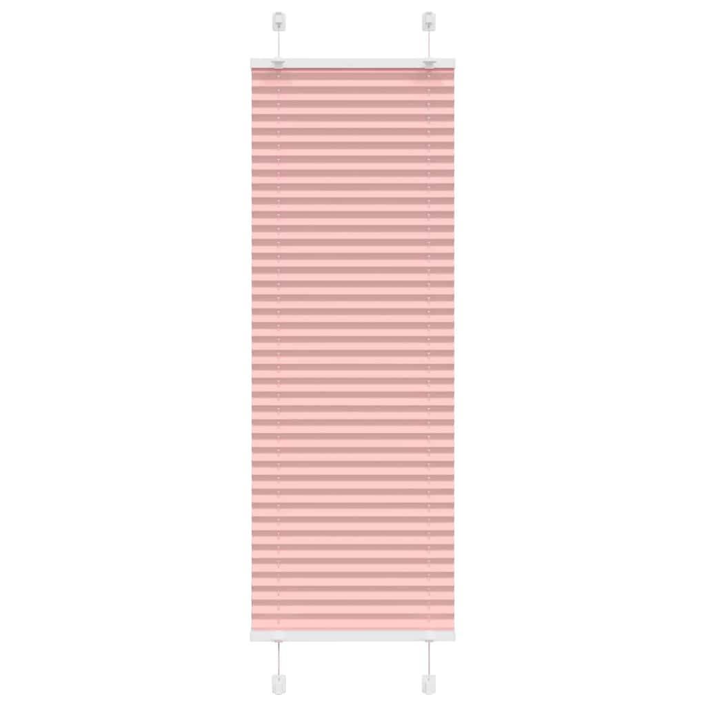 vidaXL Jaluzea plisată roz 50x100 cm Lățime țesătură 49,4cm poliester vidaXL Jaluzea plisată roz 50x100 cm Lățime țesătură 49,4cm poliester