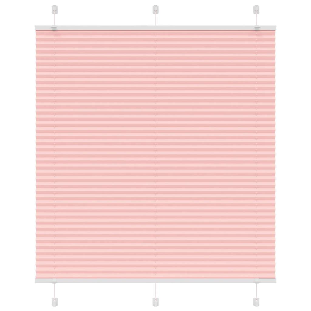 vidaXL Jaluzea plisată roz 115x100 cm Lățime țesătură 114,4 cm vidaXL Jaluzea plisată roz 115x100 cm Lățime țesătură 114,4 cm