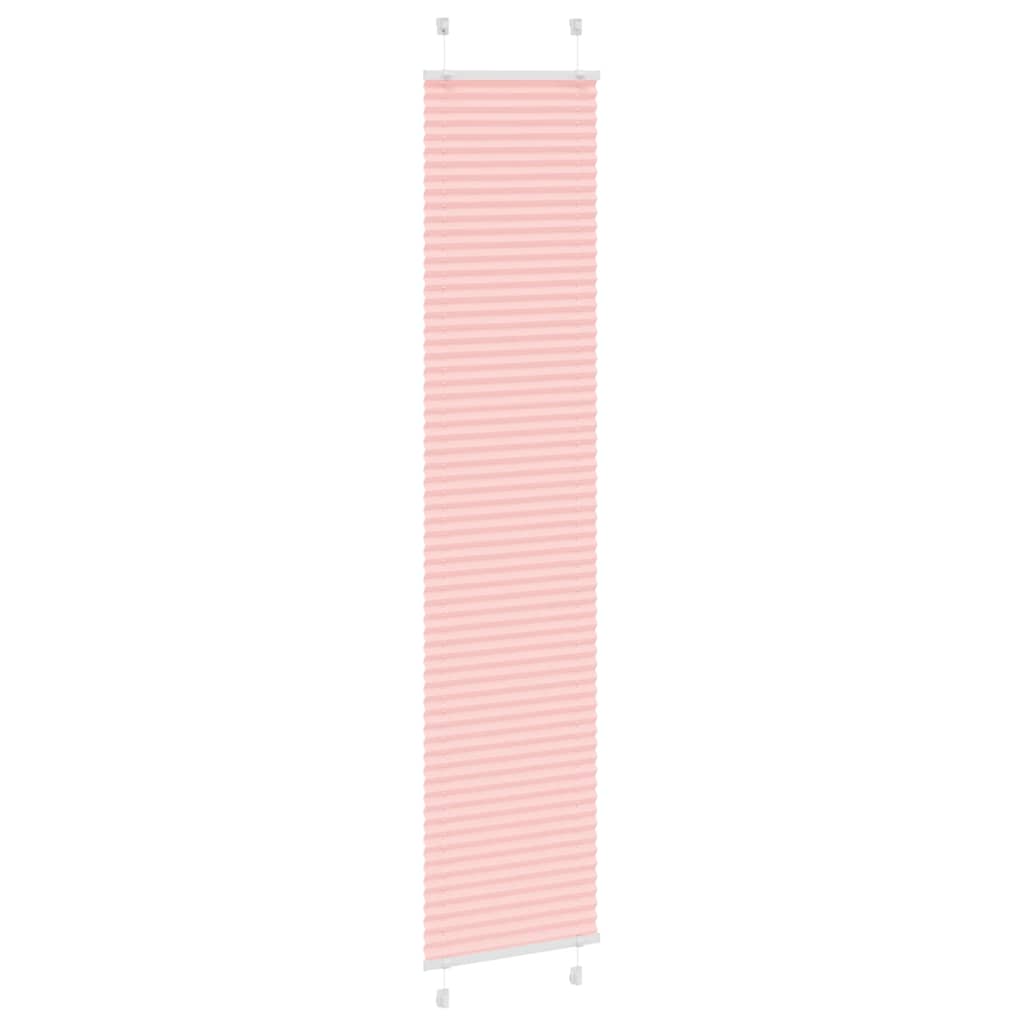 vidaXL Jaluzea plisată roz 45x200 cm Lățime țesătură 44,4cm poliester vidaXL Jaluzea plisată roz 45x200 cm Lățime țesătură 44,4cm poliester
