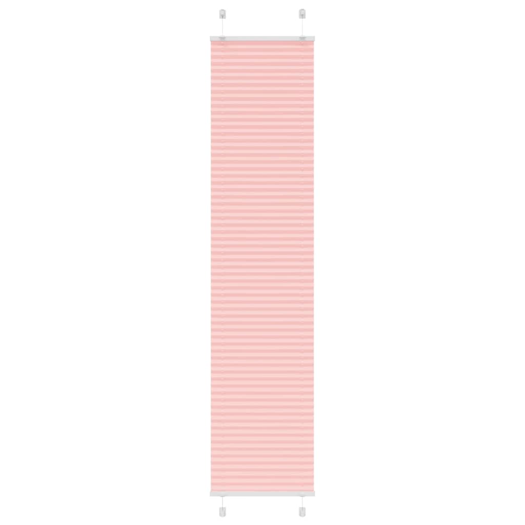 vidaXL Jaluzea plisată roz 50x200 cm Lățime țesătură 49,4cm poliester vidaXL Jaluzea plisată roz 50x200 cm Lățime țesătură 49,4cm poliester