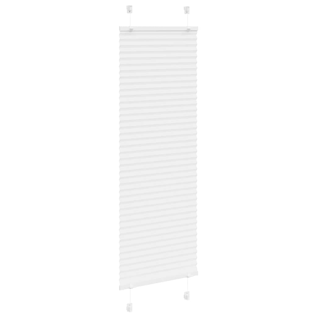 vidaXL Jaluzea plisată alb 50x100 cm Lățime țesătură 49,4cm poliester vidaXL Jaluzea plisată alb 50x100 cm Lățime țesătură 49,4cm poliester