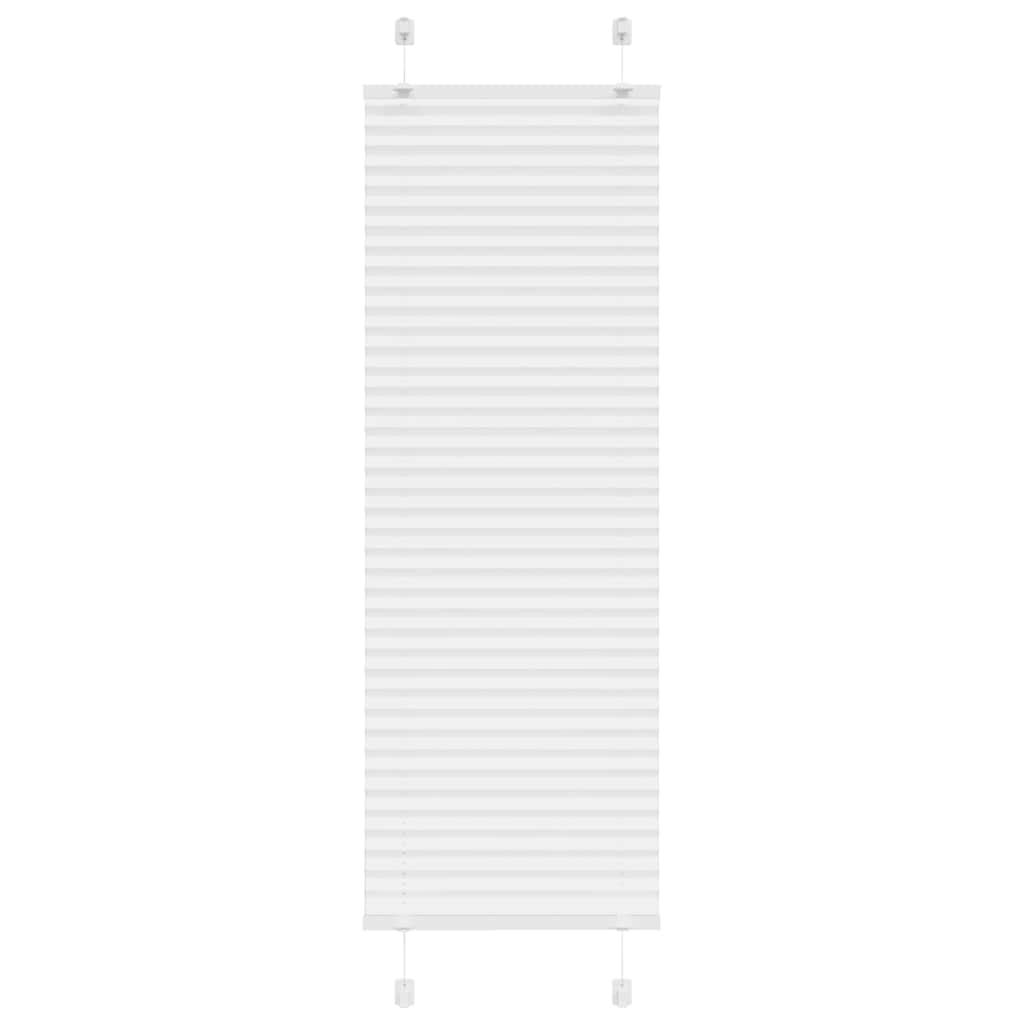 vidaXL Jaluzea plisată alb 45x150 cm Lățime țesătură 44,4cm poliester vidaXL Jaluzea plisată alb 45x150 cm Lățime țesătură 44,4cm poliester