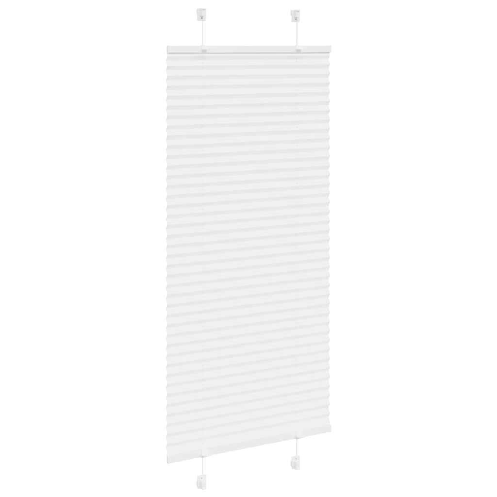 vidaXL Jaluzea plisată alb 60x150 cm Lățime țesătură 59,4cm poliester vidaXL Jaluzea plisată alb 60x150 cm Lățime țesătură 59,4cm poliester