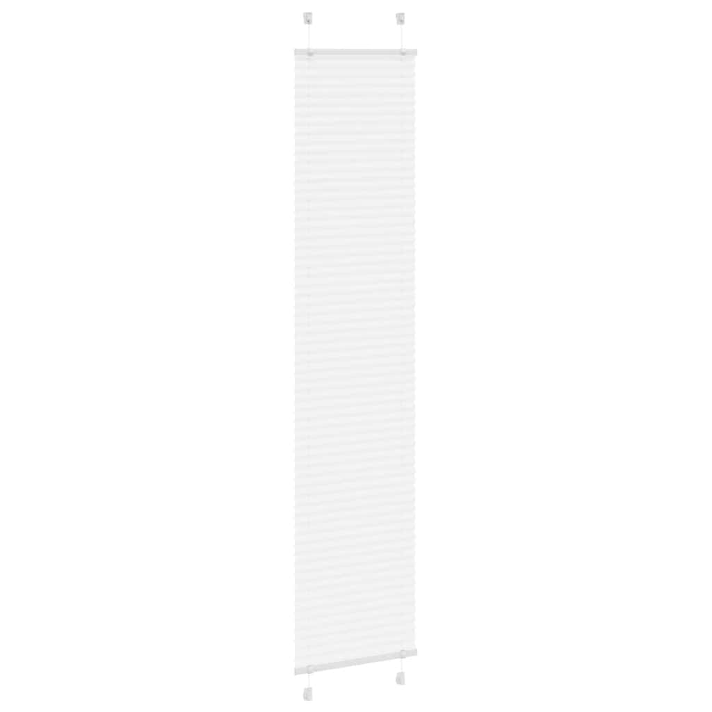 vidaXL Jaluză plisată alb 45x200 cm Lățime țesătură 44,4cm poliester vidaXL Jaluză plisată alb 45x200 cm Lățime țesătură 44,4cm poliester