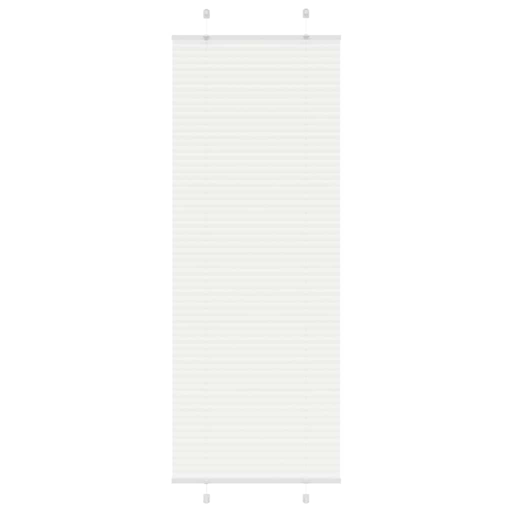 vidaXL Jaluză plisată alb 80x200 cm Lățime țesătură 79,4cm poliester vidaXL Jaluză plisată alb 80x200 cm Lățime țesătură 79,4cm poliester