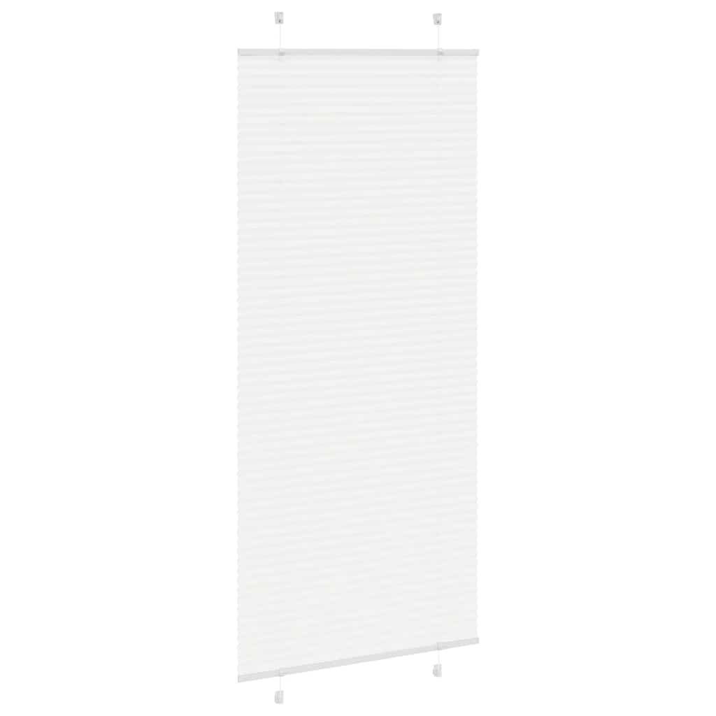 vidaXL Jaluzea plisată alb 90x200 cm Lățime țesătură 89,4cm poliester vidaXL Jaluzea plisată alb 90x200 cm Lățime țesătură 89,4cm poliester