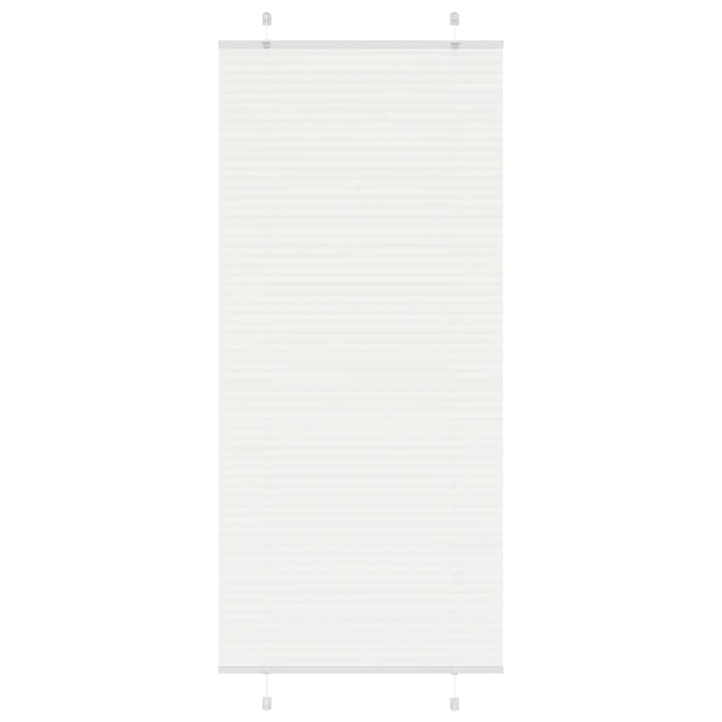 vidaXL Jaluzea plisată alb 90x200 cm Lățime țesătură 89,4cm poliester vidaXL Jaluzea plisată alb 90x200 cm Lățime țesătură 89,4cm poliester