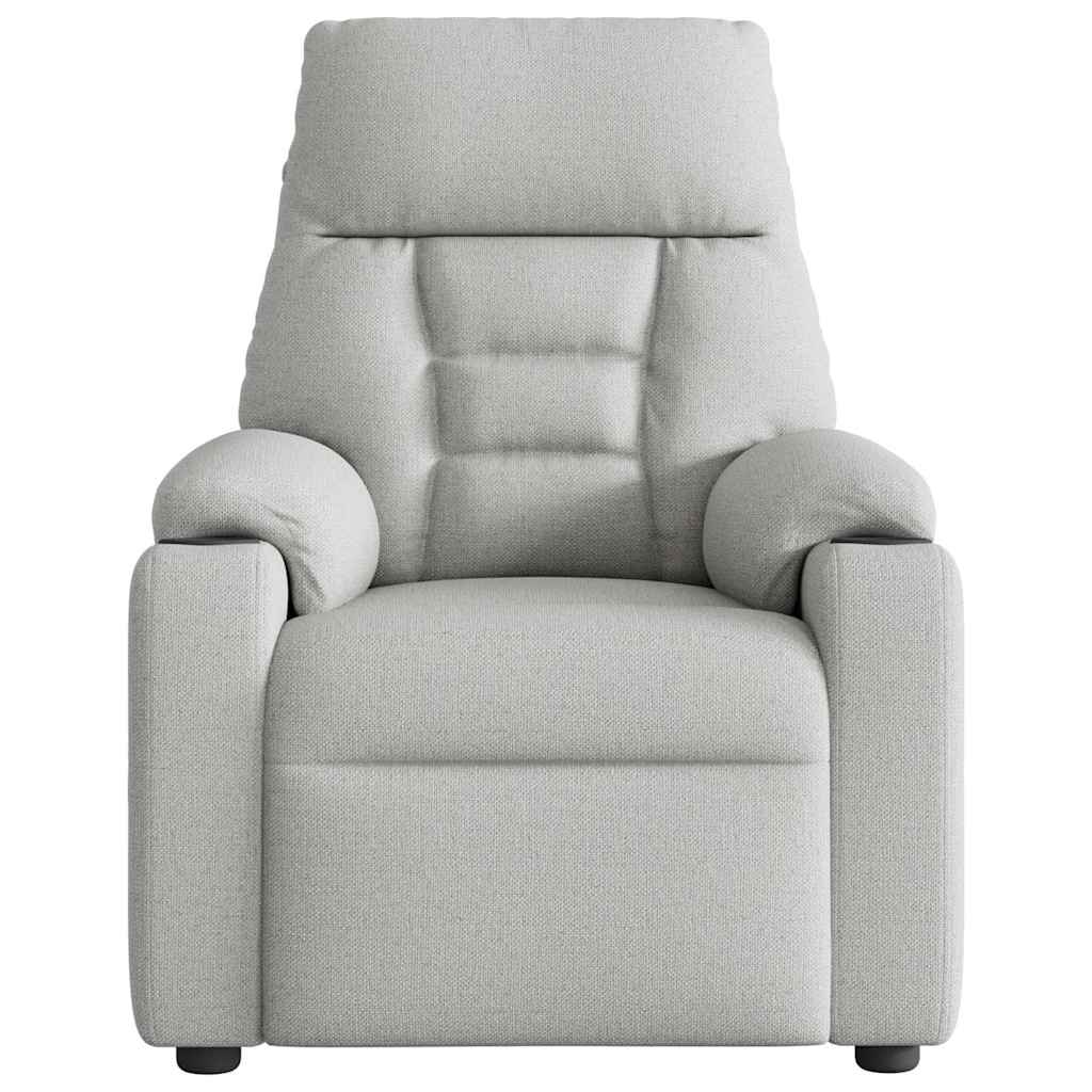 vidaXL Scaun extensibil din stofă gri nor vidaXL Scaun extensibil din stofă gri nor
