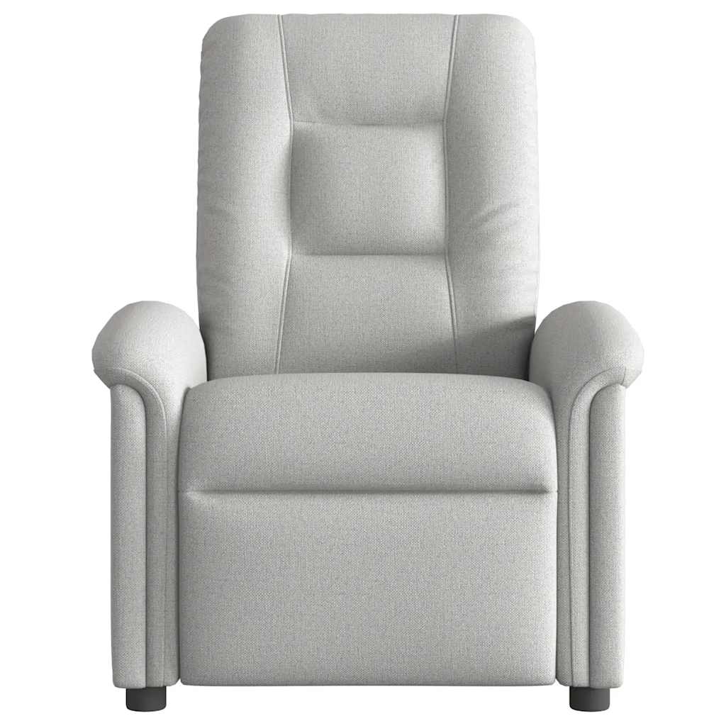 vidaXL Scaun extensibil din stofă gri nor vidaXL Scaun extensibil din stofă gri nor
