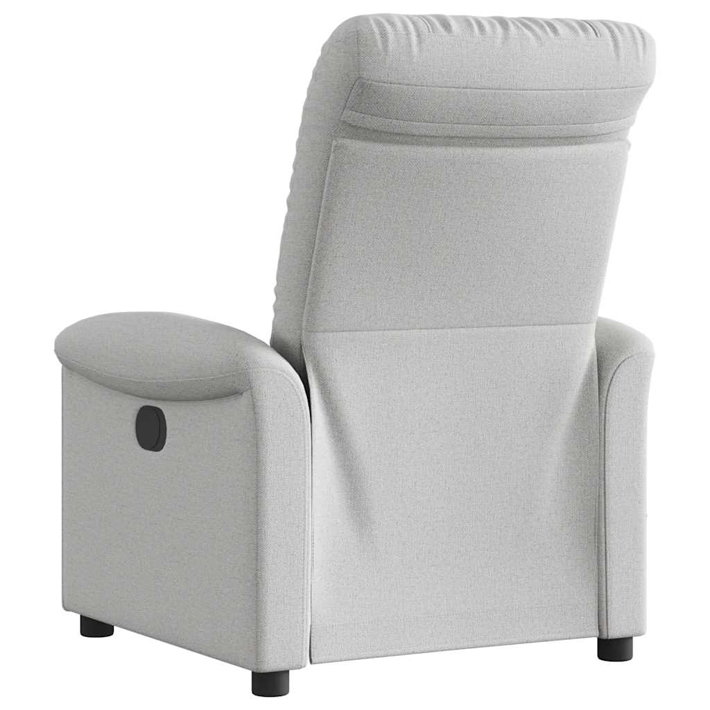 vidaXL Scaun extensibil din stofă gri nor vidaXL Scaun extensibil din stofă gri nor