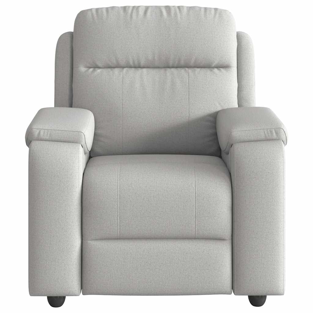 vidaXL Scaun extensibil din stofă gri nor vidaXL Scaun extensibil din stofă gri nor