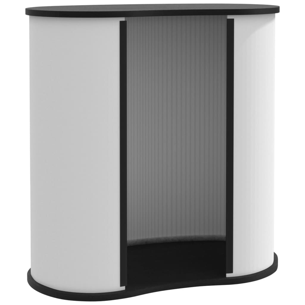 vidaXL Tejghea de expoziție pliabilă, 90x48x93 cm, lemn prelucrat vidaXL Tejghea de expoziție pliabilă, 90x48x93 cm, lemn prelucrat