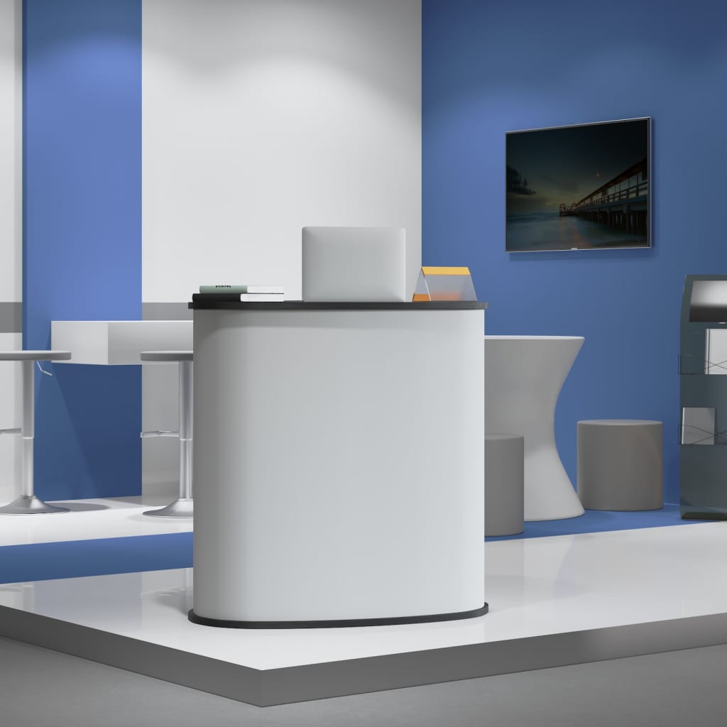 vidaXL Tejghea de expoziție pliabilă, 90x48x93 cm, lemn prelucrat vidaXL Tejghea de expoziție pliabilă, 90x48x93 cm, lemn prelucrat