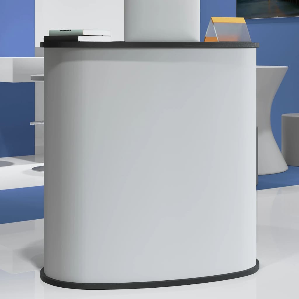 vidaXL Tejghea de expoziție pliabilă, 90x48x93 cm, lemn prelucrat vidaXL Tejghea de expoziție pliabilă, 90x48x93 cm, lemn prelucrat